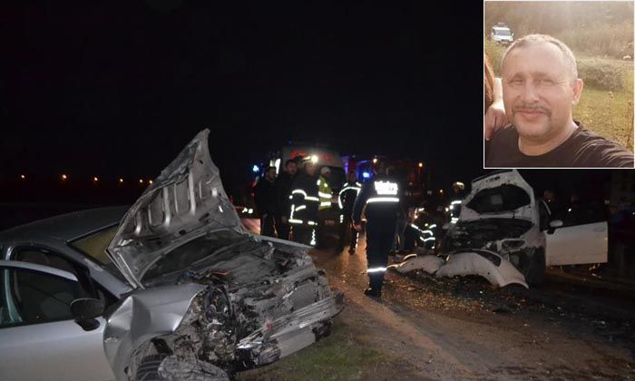 Tekirdağ’daki kazada Fikret Celep hayatını kaybetti
