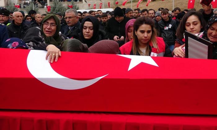 Yozgatlı şehit Ali Arslan son yolculuğuna uğurlandı