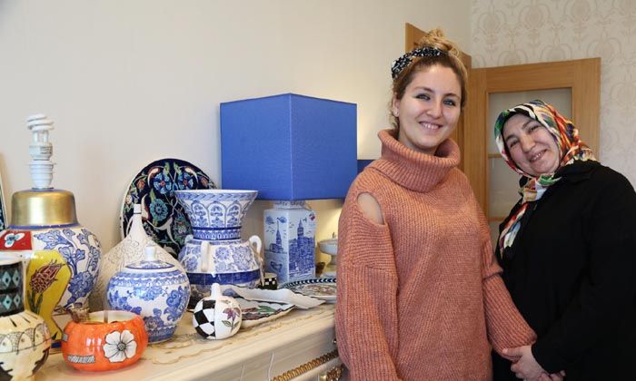 Geleneksel sanatların ustaları Eyüpsultan’daki merkezden çıkıyor