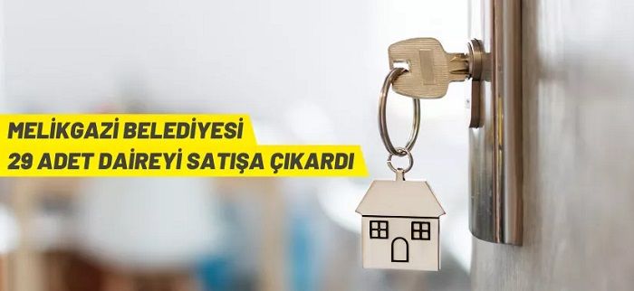 Melikgazi Belediyesi’nden satılık daireler