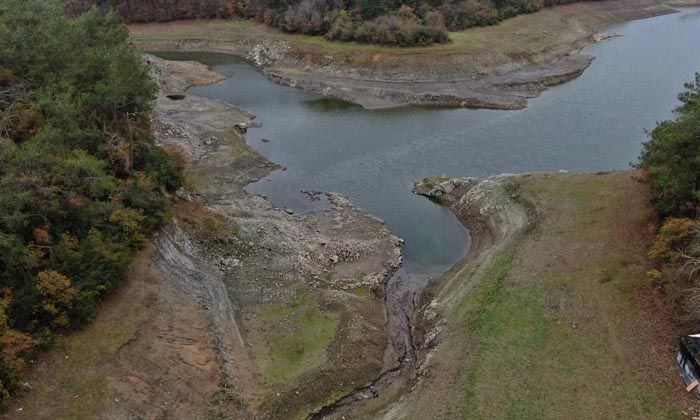 İstanbul’da barajlarda su seviyesi korkutucu seviyelerde