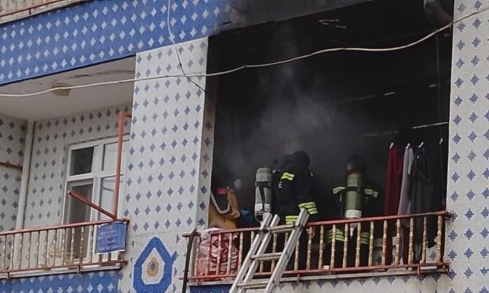 Samsun’daki yangında Ömer Halis Dursun adlı bebek hayatını kaybetti