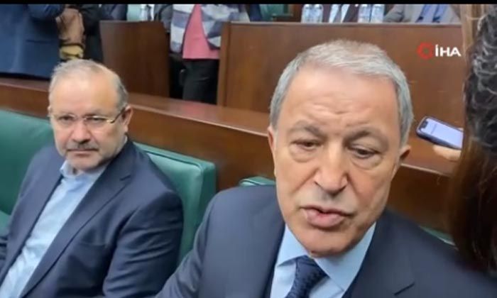 Hulusi Akar: Zaman zaman Başika’ya taciz saldırıları oluyor, cevabını veriyoruz