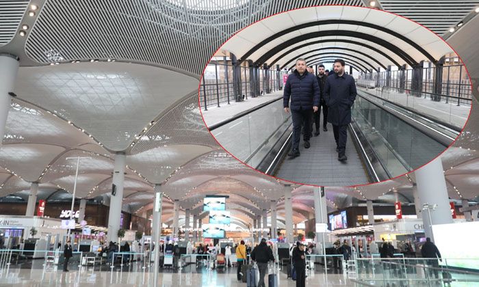 Bakan Karaismailoğlu ile Başkan Öztekin metro incelemesinde bulundu