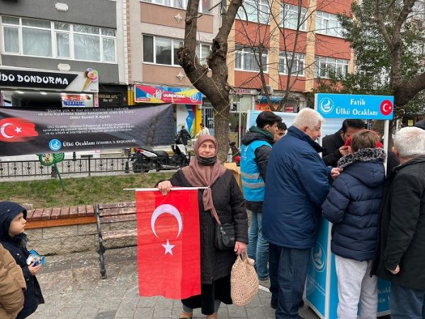 FATİH ÜLKÜ OCAKLARINDAN SABAH NAMAZI BULUŞMASI VE KUR’AN-I KERİM’E YAPILAN SAYGISIZLIĞA TEPKİ