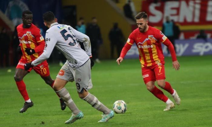 Kayserispor, Medipol Başakşehir’i mağlup etti