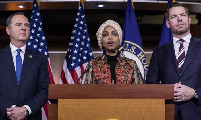 İsrail’i eleştiren Müslüman vekil Ilhan Omar’a ihraç