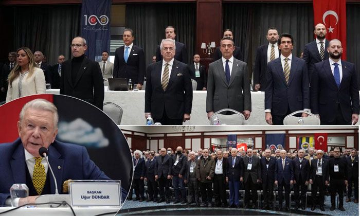 Fenerbahçe Yüksek Divan Kurulu başladı! Uğur Dündar: Hakkımızı gasp ettirmeyeceğiz!