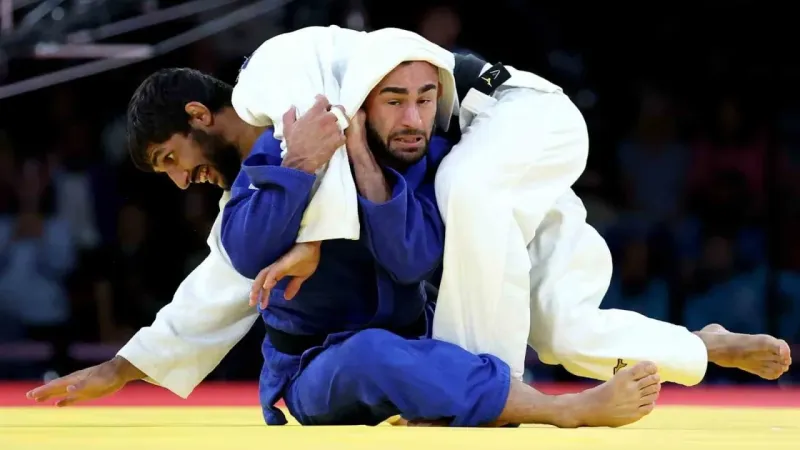 Milli judocu Salih Yıldız, olimpiyatlarda 5. oldu Milli judocu Salih Yıldız, olimpiyatlarda 5. oldu