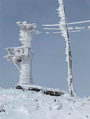Türkiye’den Sibirya’yı aratmayan kareler geliyor