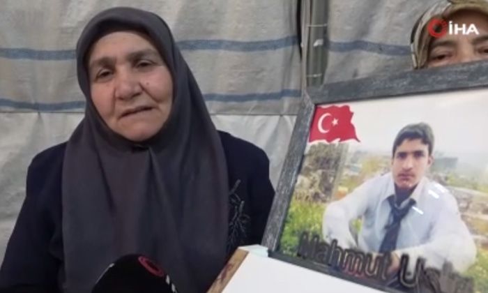 Evlat nöbetindeki Bedriye Uslu’dan oğluna çağrı: Teslim ol