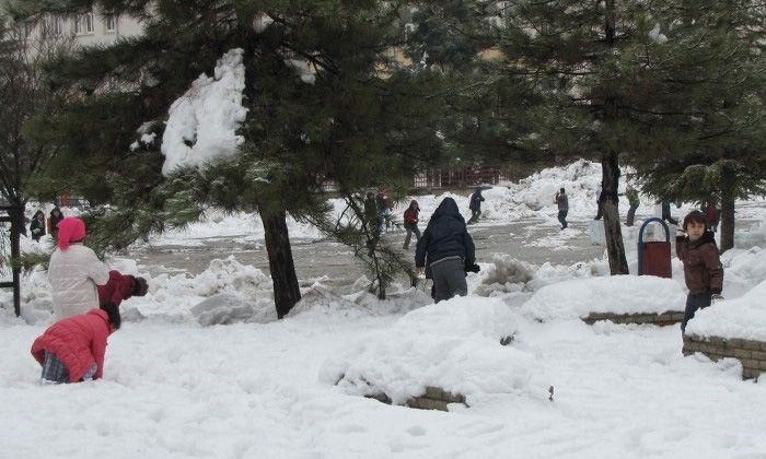 Kütahya’da okullar tatil edildi 6 Şubat 2023 Pazartesi