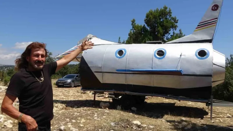 Bu da uçak ev: F-16’dan esinlenerek yaptı