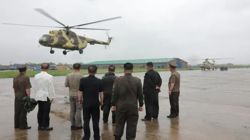 Kuzey Kore’de sel: 5 bin kişi mahsur kaldı