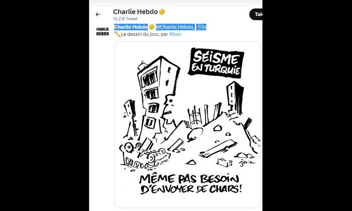 Alçaklık! Fransız Charlie Hebdo dergisi dalga geçti!