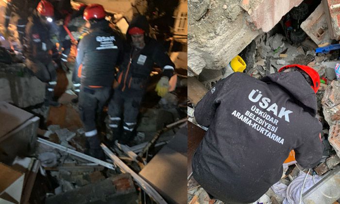 Üsküdar Belediyesi depremde seferber oldu