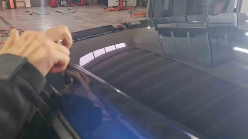 Sıfır aldığı araç eksperde boyalı çıktı