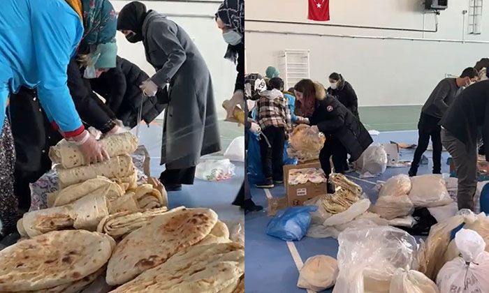 Türkiye tek yürek oldu! Afet bölgesine ekmek gönderdiler