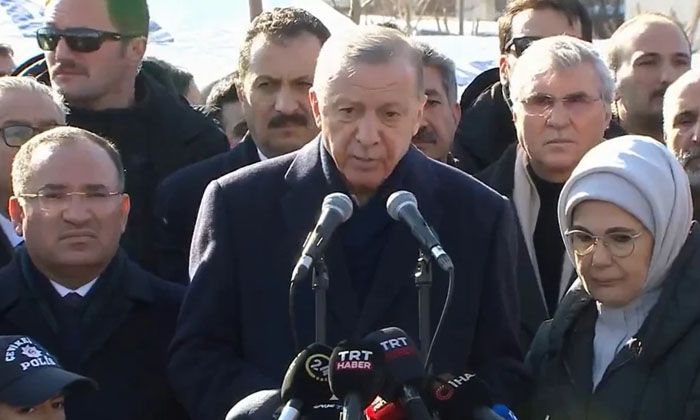 Cumhurbaşkanı Erdoğan: Deprem için 100 milyar lira ayırdık