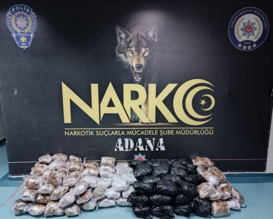 “Depremzedelere yardım götürüyoruz” bahanesiyle 107 kilo esrar taşıdılar