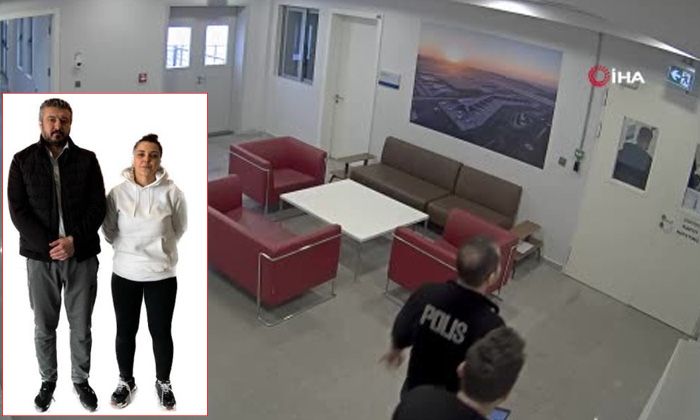 Karı-koca müteahhit yurt dışına kaçarken yakalandı