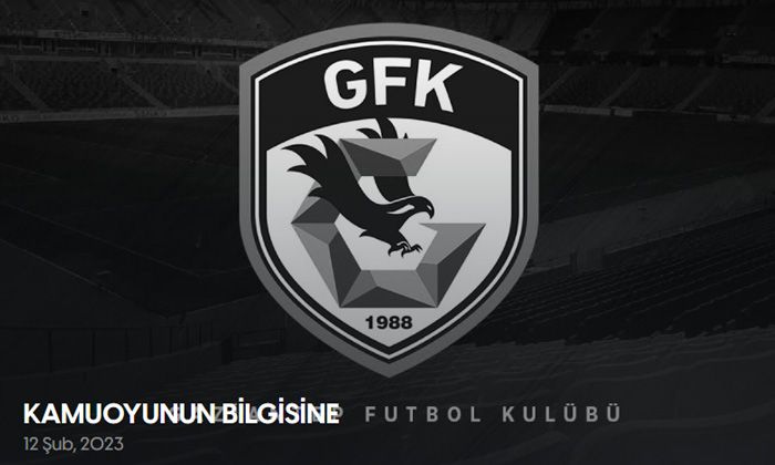 Gaziantepspor ligden çekildi