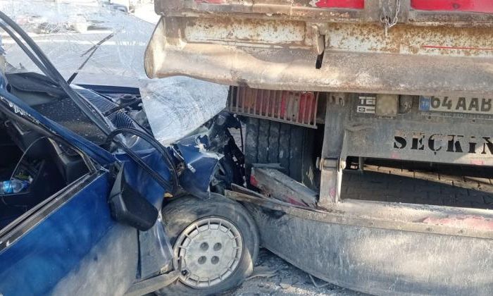 Uşak’taki kazada Hamide Turgut hayatını kaybetti