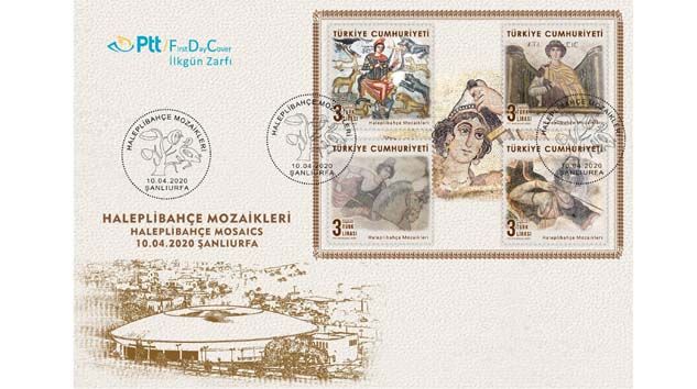 PTT A.Ş.’den ‘Haleplibahçe Mozaikleri’ konulu anma pulu