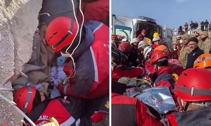 “İmdat” dedi 222 saat sonra kurtarıldı