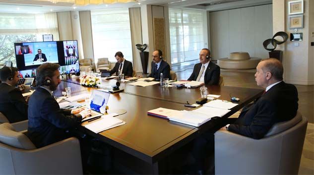 Erdoğan: Salgın sonrası dönem için hazırlık yapmalıyız