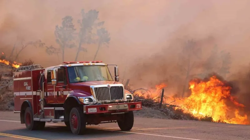 California tarihinin en büyük 4. orman yangını: 400 bin dönümden fazla alan kül oldu