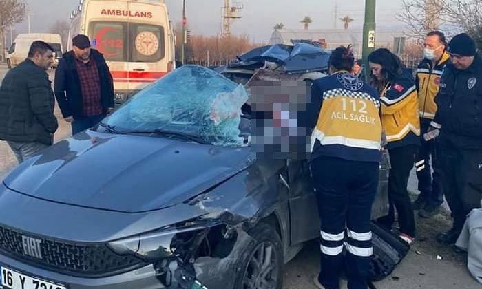 Bursa’daki trafik kazasında Seda Kaya hayatını kaybetti