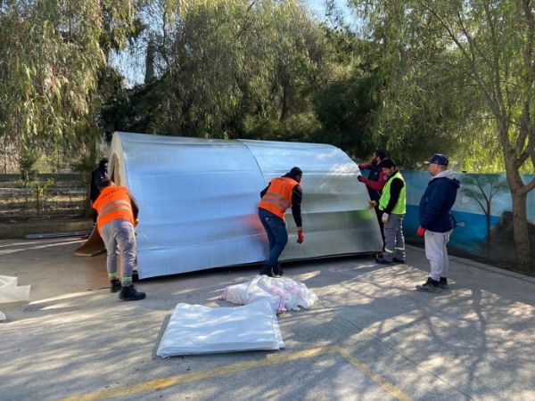 Kartal Belediyesi Hatay’da Afet Koordinasyon Çadırı Kurdu