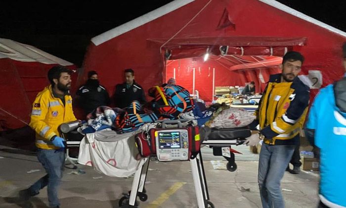 Hatay Mustafa Kemal Üniversitesi Hastanesi tedbir amaçlı boşaltıldı