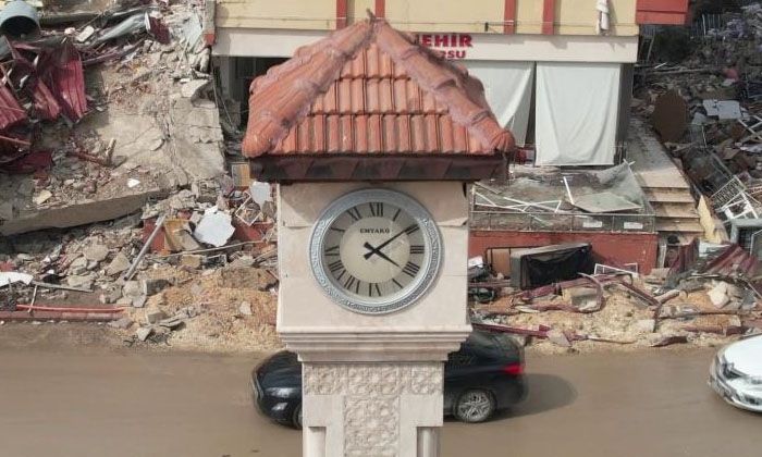 Hatay’da zamanı durduran deprem