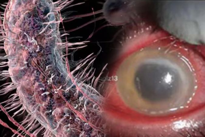 Gözünü yediği ortaya çıktı! Görmek için kullandığı lens kör etti…