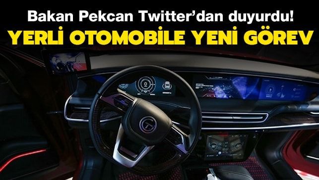 Bakan Pekcan duyurdu! Yerli otomobile yeni görev