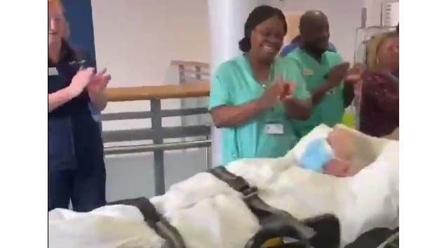 Yoğun bakımdan çıkan İngiltere Başbakanı Johnson ilk kez görüntülendi