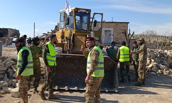 Hamza Özel Kuvvetler Tümeni yüzlerce sivili kurtardı