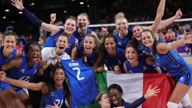 Paris 2024 Olimpiyat Oyunları’nda kadınlar voleybol şampiyonu İtalya