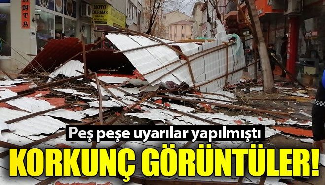 Meteoroloji uyarmıştı…