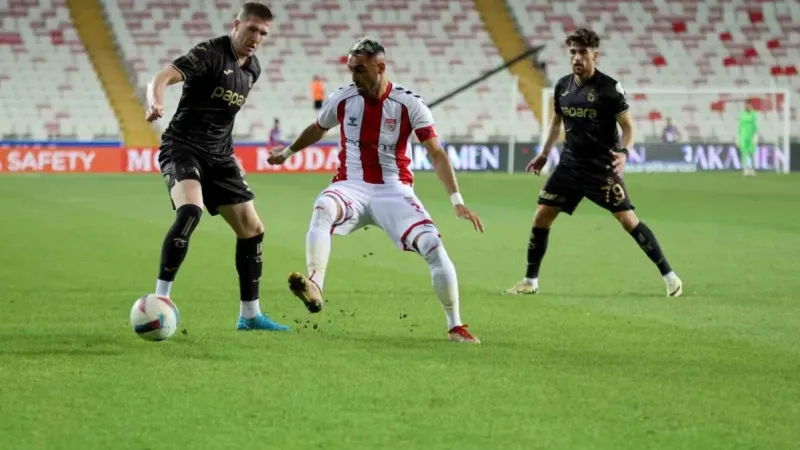 Trabzonspor, Sivas deplasmanından 1 puanla dönüyor