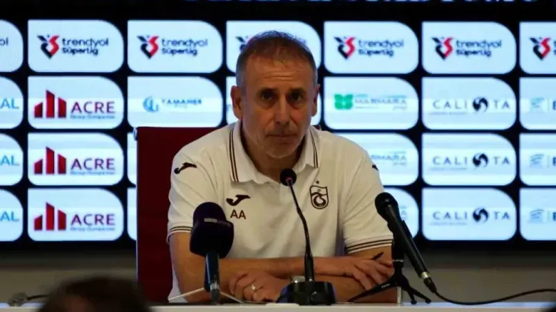 Abdullah Avcı: “Trabzonspor vazgeçmez, ben de vazgeçmem”
