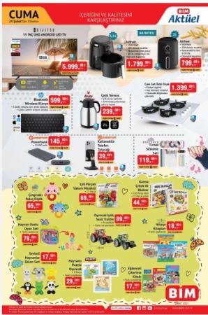 Bim hafta sonuna bomba indirimlerle giriyor! 24 Şubat BİM aktüel ürünleri yine kuyruğa neden olacak!
