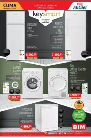 Bim hafta sonuna bomba indirimlerle giriyor! 24 Şubat BİM aktüel ürünleri yine kuyruğa neden olacak!