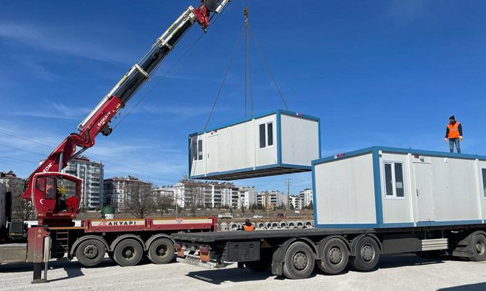 MÜSİAD, Adıyaman’da konteyner kent kuruyor