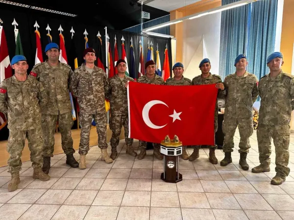 Türk askeri 8’inci Avrupa En İyi Keskin Nişancı Timi Yarışması’nı galip tamamladı