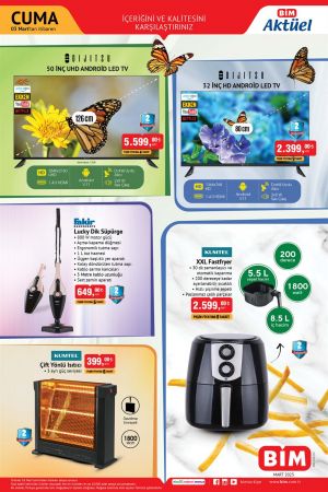 BİM yine keseleri mest etmek için çalışmış! İşte 3 Mart aktüel ürünleri