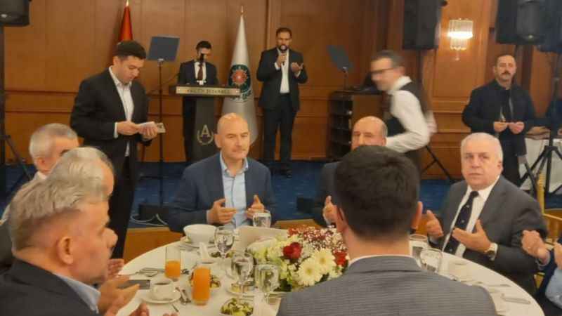 BAKAN SOYLU BULTÜRK'DE KONUŞTU BAKAN SOYLU BULTÜRK'DE KONUŞTU