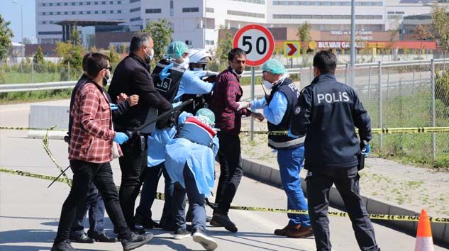 Korona virüs testi pozitif çıktı, hastaneden kaçıp dehşet yaşattı